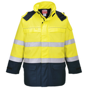 Portwest Bizflame Rain+ Hi-Vis Multi-Norm Contrast FR Winter Jacket