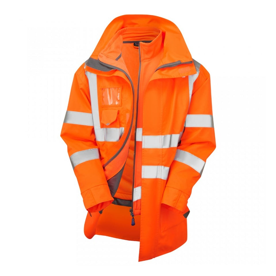Leo Workwear CLOVELLY + BUCKLAND Leo 3-in-1 Anorak + Softshell Jacket