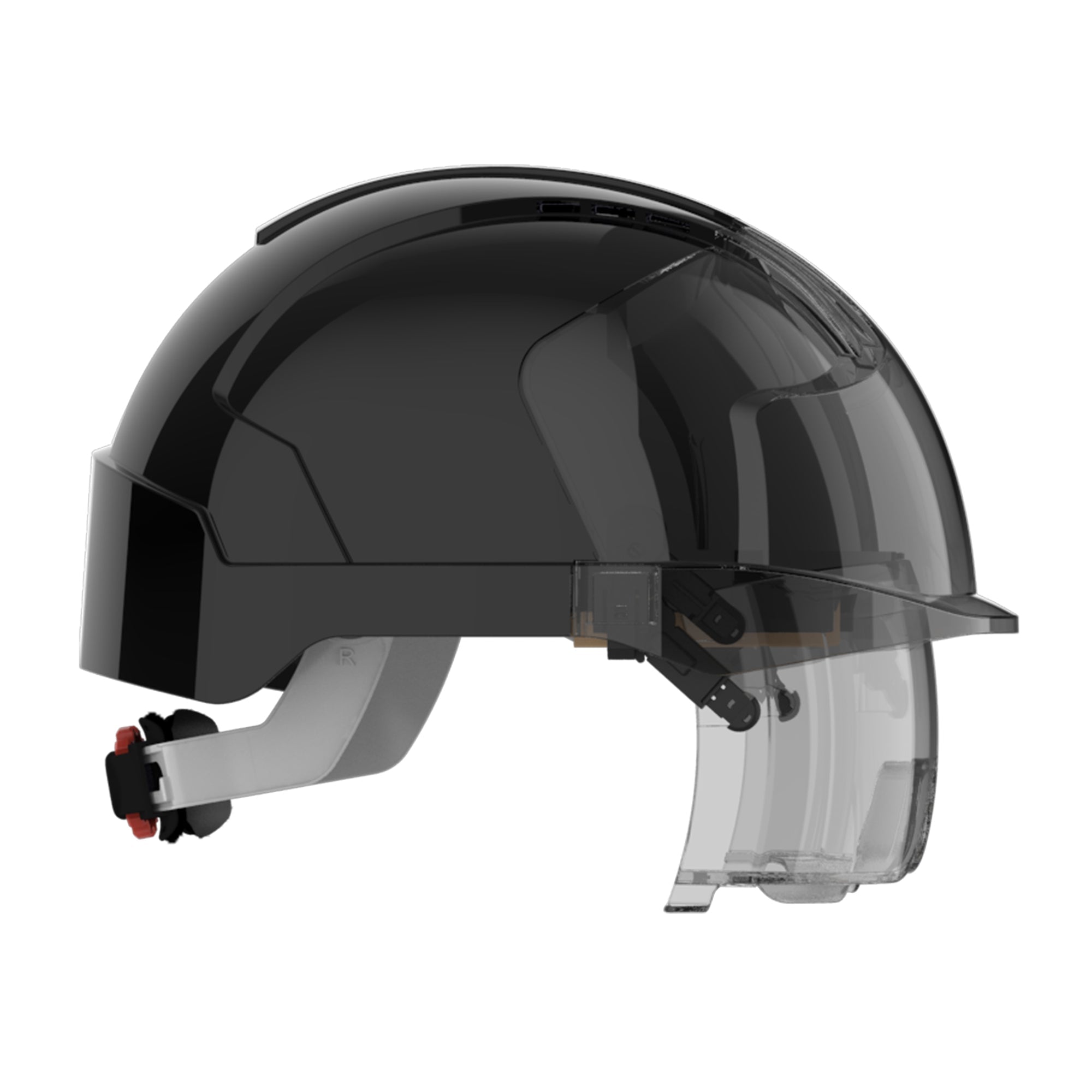 JSP EVO VISTAlens Safety Helmet with Integrated Eyewear