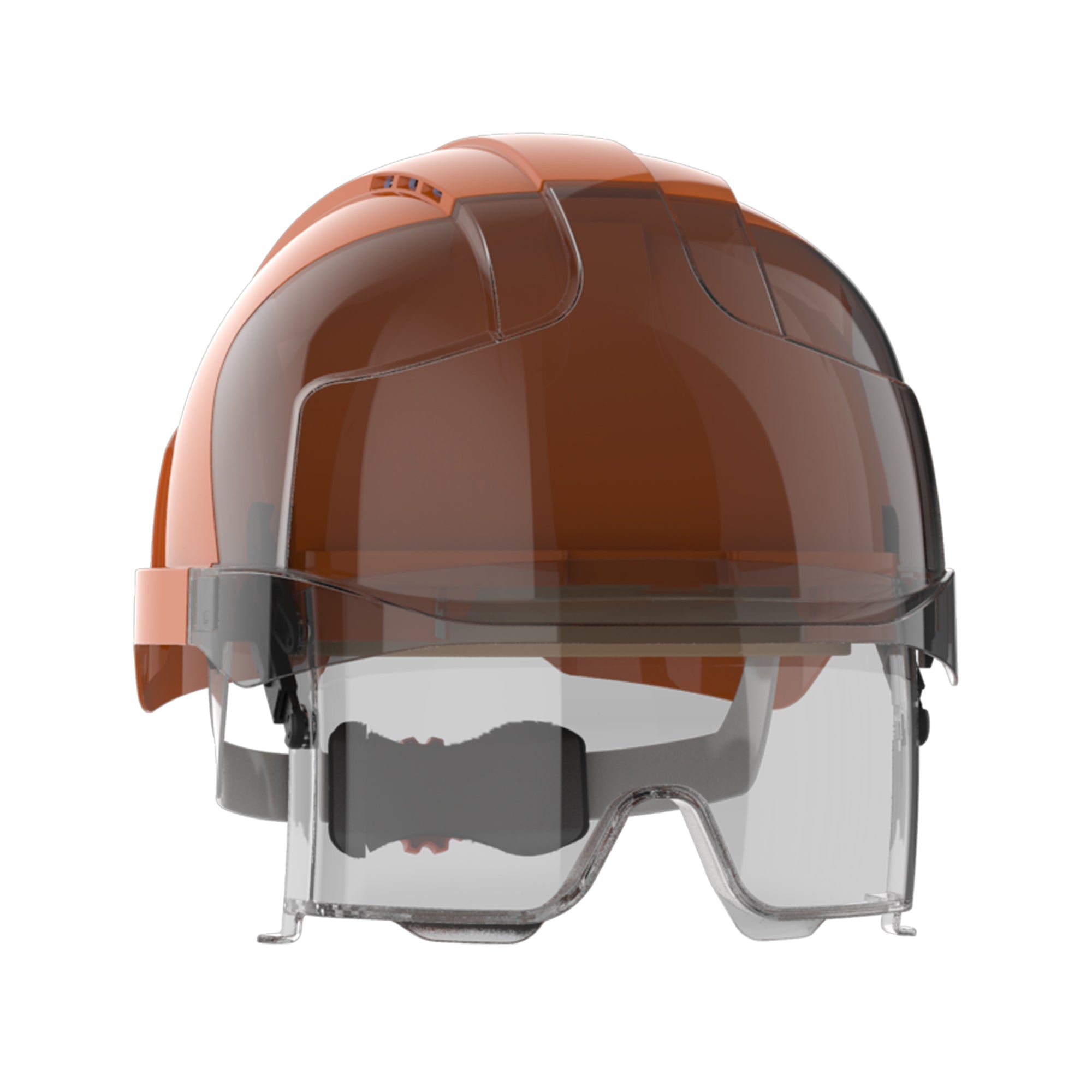 JSP EVO VISTAlens Safety Helmet with Integrated Eyewear