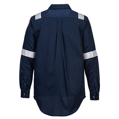 Portwest FR Lightweight Anti-static Shirt #colour_navy