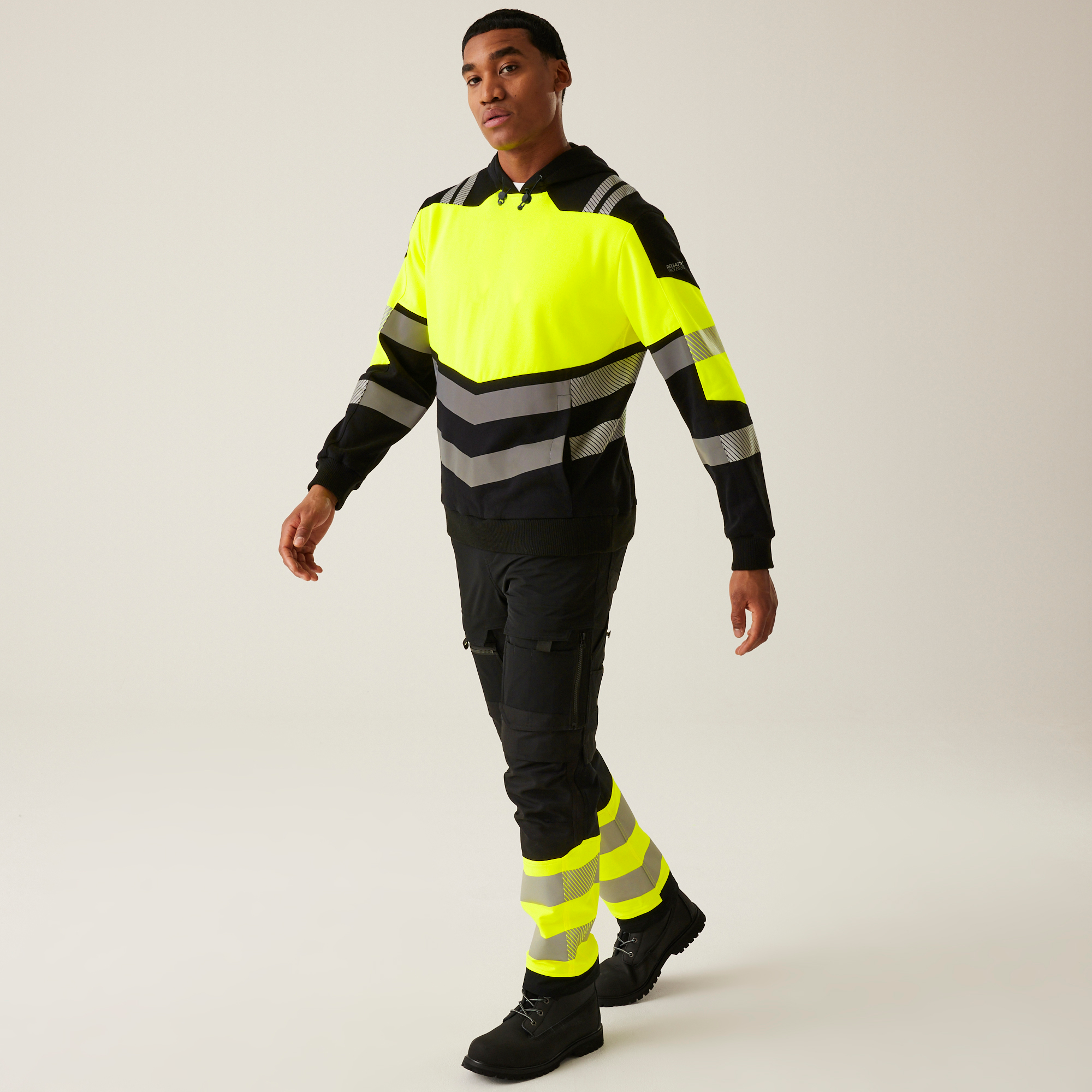 Regatta Professional Mens Hi-Vis X Pro Hoodie - Class 2