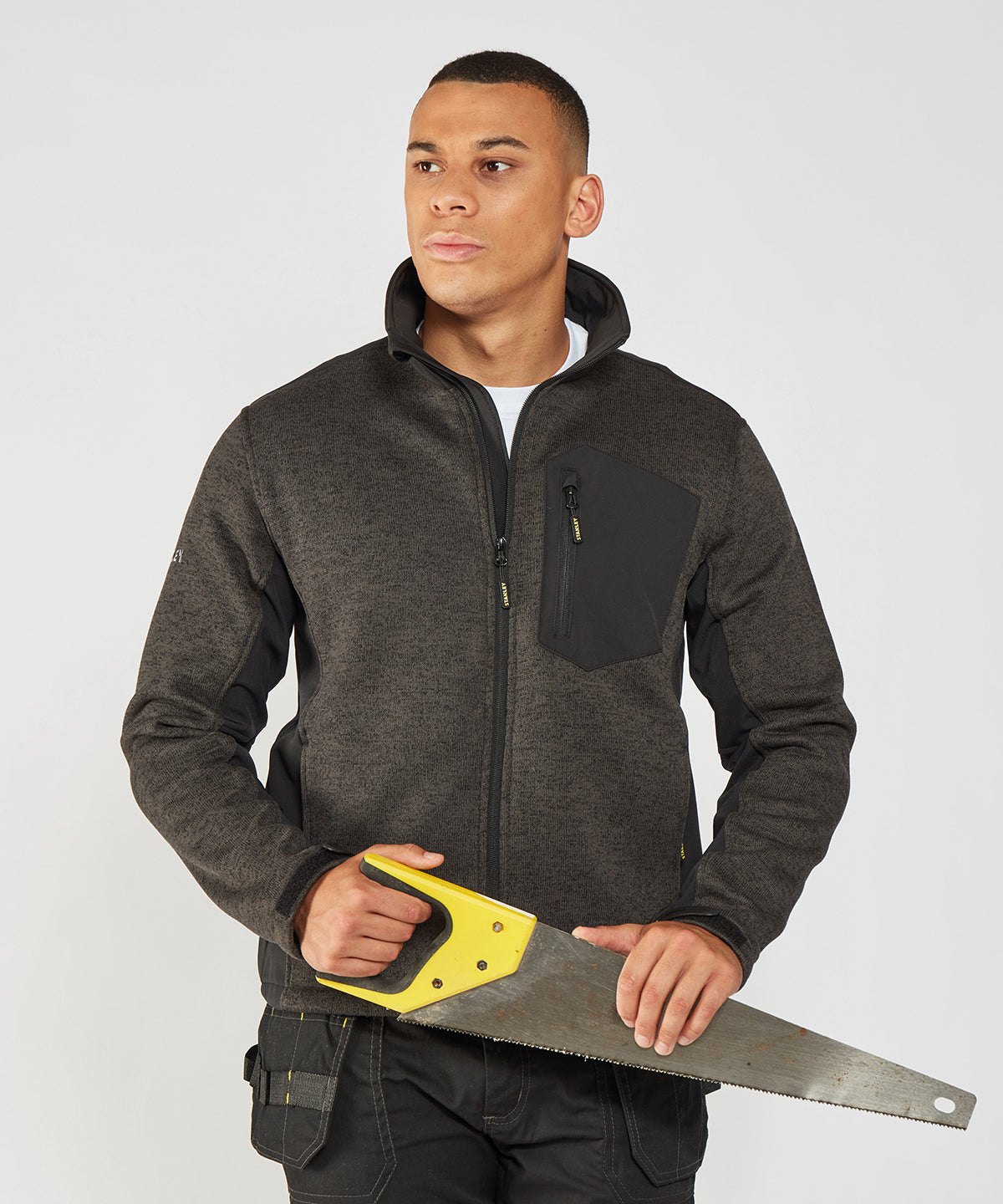 Stanley Workwear Brady Zip-Through Knitted Fleece