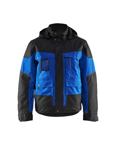 Blaklader Winter Jacket 4886 #colour_cornflower-blue-black