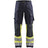 Blaklader Trousers Multinorm Inherent with Stretch Women 7187 #colour_navy-blue-hi-vis-yellow