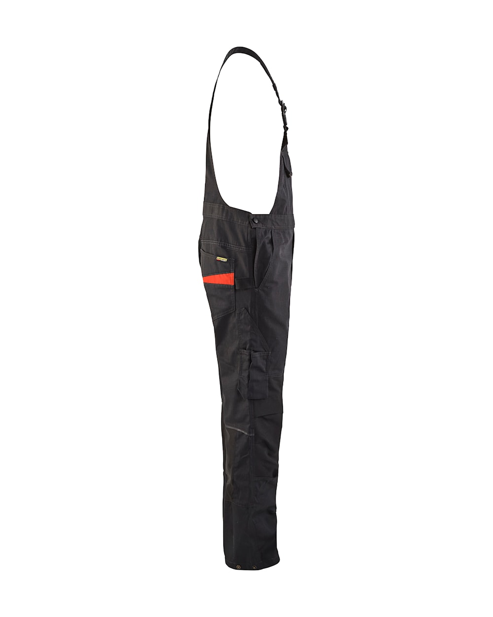 Blaklader Bib Overall with Stretch 2695 - Black/Red