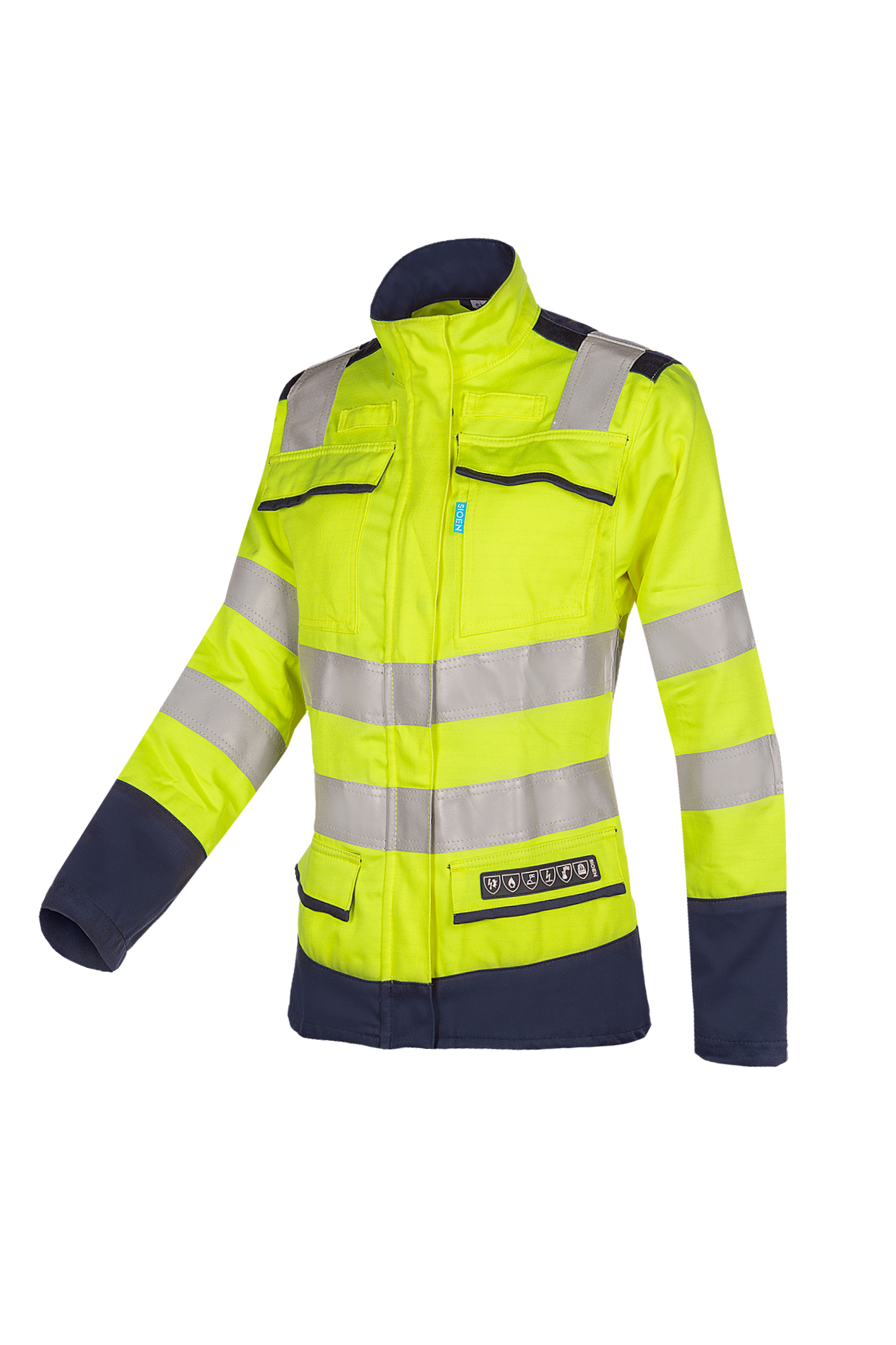 Sioen Kasie Ladies Hi-Vis Jacket With Arc Protection