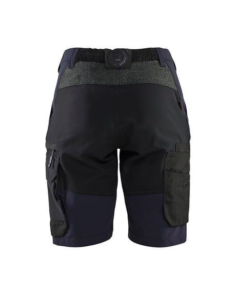 Blaklader Service Shorts 4-Way Stretch Women 7123 #colour_dark-navy-black