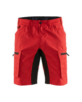 Blaklader Service Shorts Stretch 1449 #colour_red-black