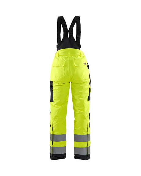 Blaklader Women's Hi-Vis Winter Trousers 7885 #colour_hi-vis-yellow-black