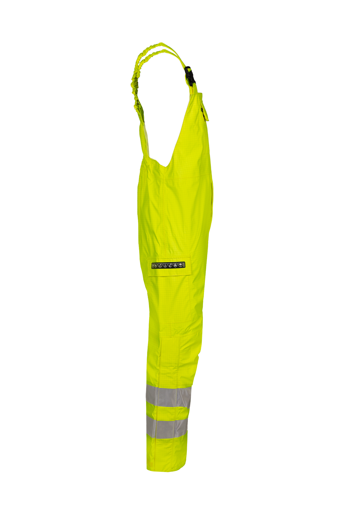 Sioen Winchester Hi-Vis Bib & Brace With Rain And Arc Protection (Cl 1)