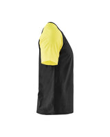 Blaklader T-Shirt 3515 #colour_black-hi-vis-yellow