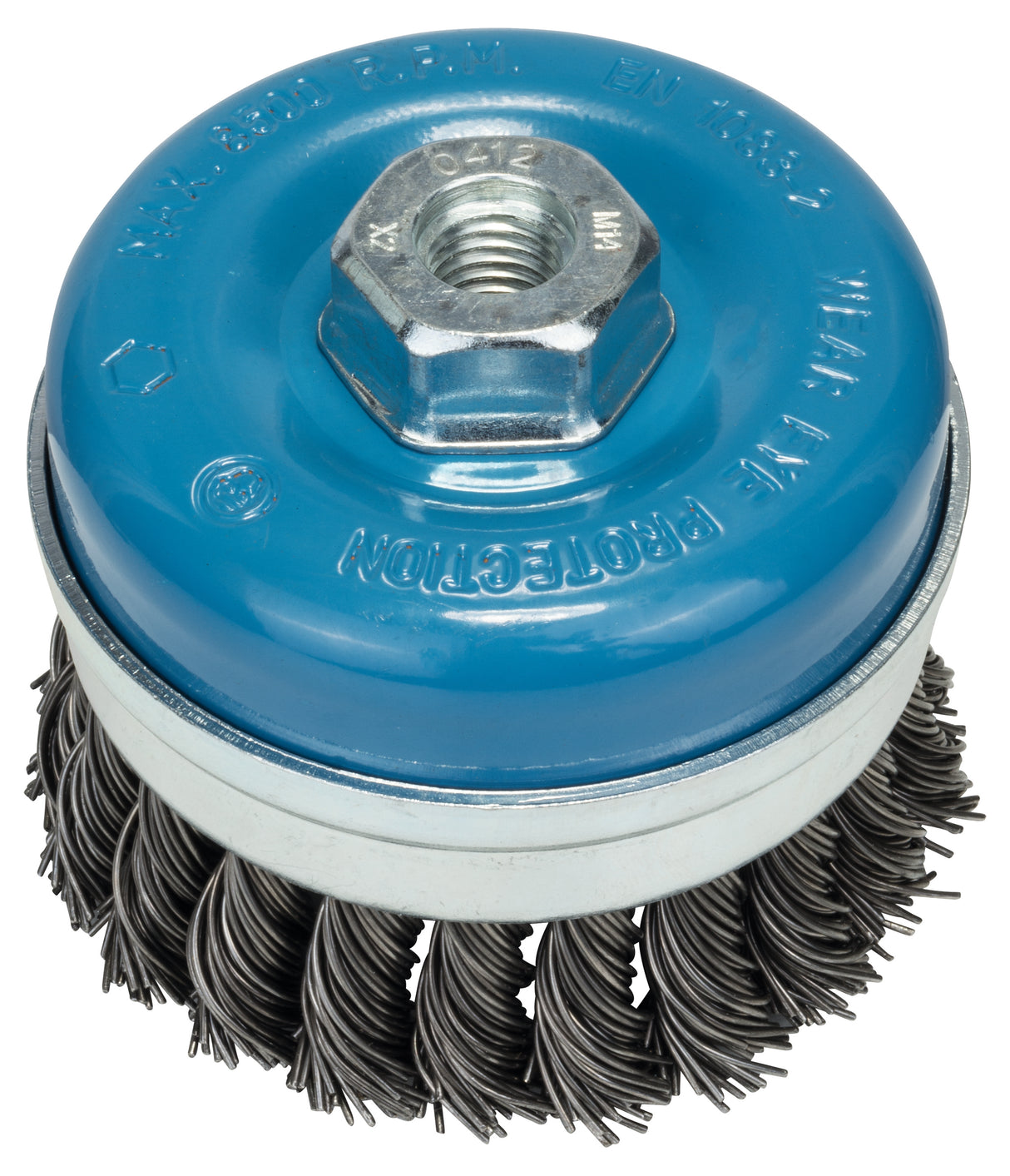 Bosch Professional Cup Brush - 90mm, Knotted, 0.8mm Thickness (M14)