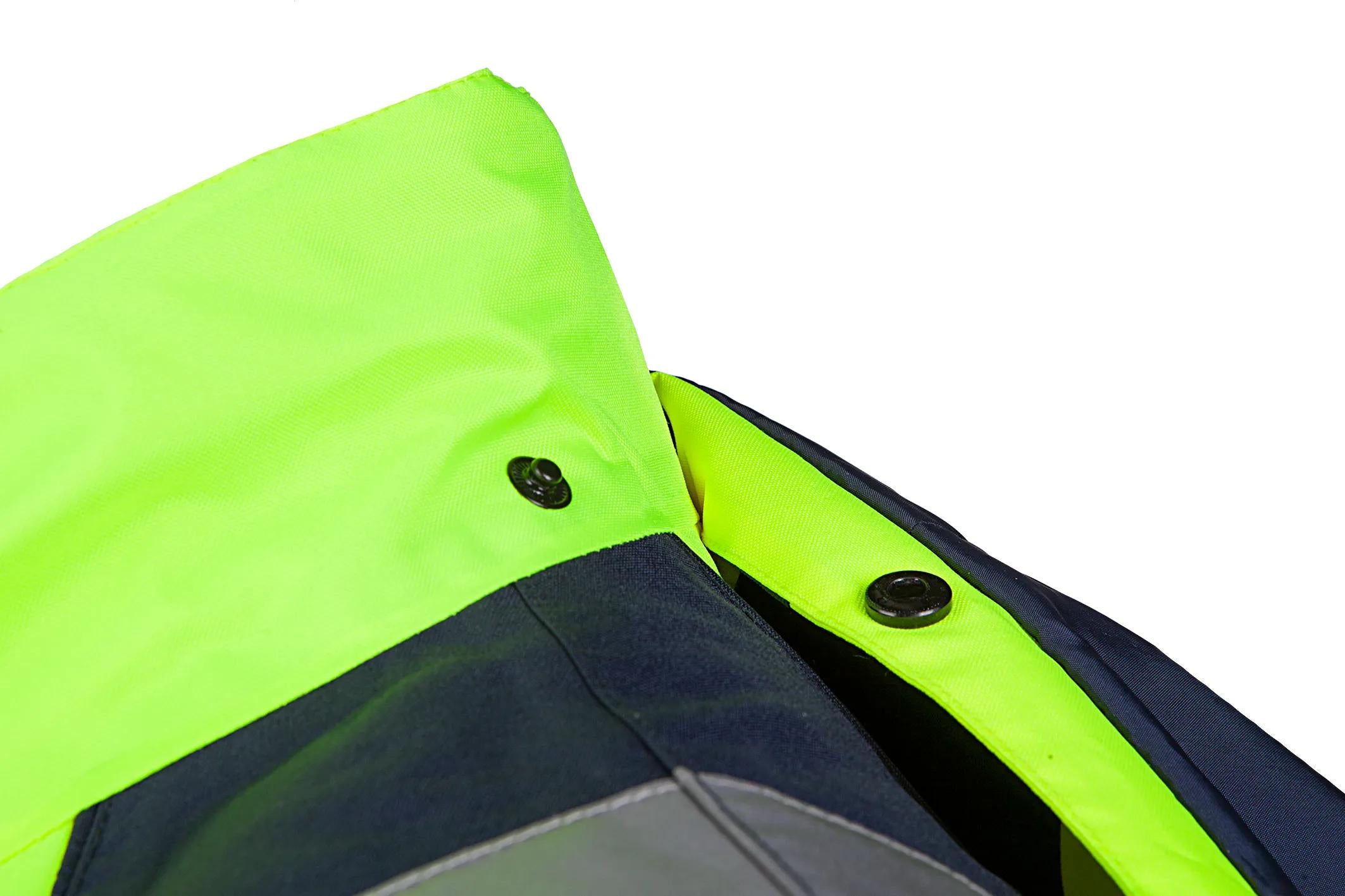 Sioen Alford Hi-Vis Bomber Jacket With Detachable Sleeves