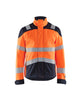 Blaklader Multinorm Inherent Winter Jacket 4069 #colour_orange-navy-blue