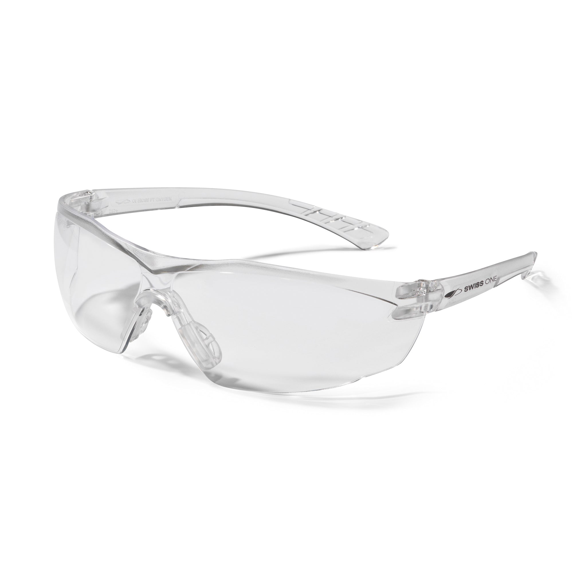 JSP Oxygen Safety Specs - Anti-scratch Lenses (Clear Lens)