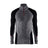 Blaklader Underwear Zip-Neck Top Xwarm, 100% Merino 4699 #colour_mid-grey-black