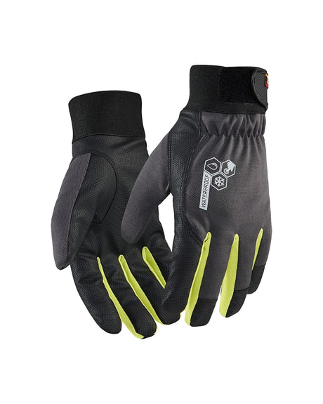 Blaklader Work Glove Lined Touch WP 2876 #colour_antrasit-grey