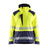 Blaklader Shell Jacket Hi-Vis 4435 #colour_hi-vis-yellow-navy-blue