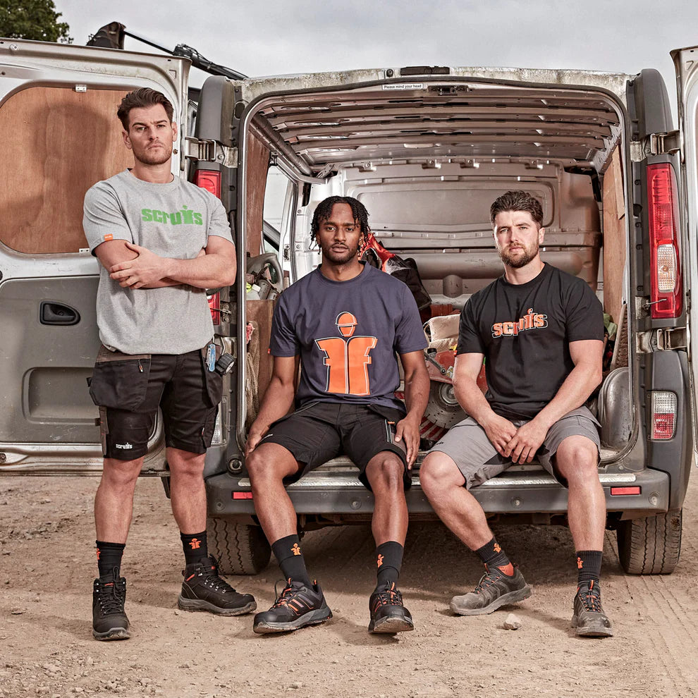 Scruffs Houghton Worker T-Shirt - 3 Pack