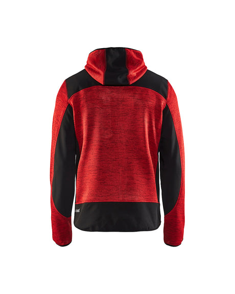 Blaklader Knitted Jacket 4930 #colour_red-black