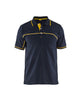 Blaklader Polo Shirt 3389 #colour_dark-navy-yellow