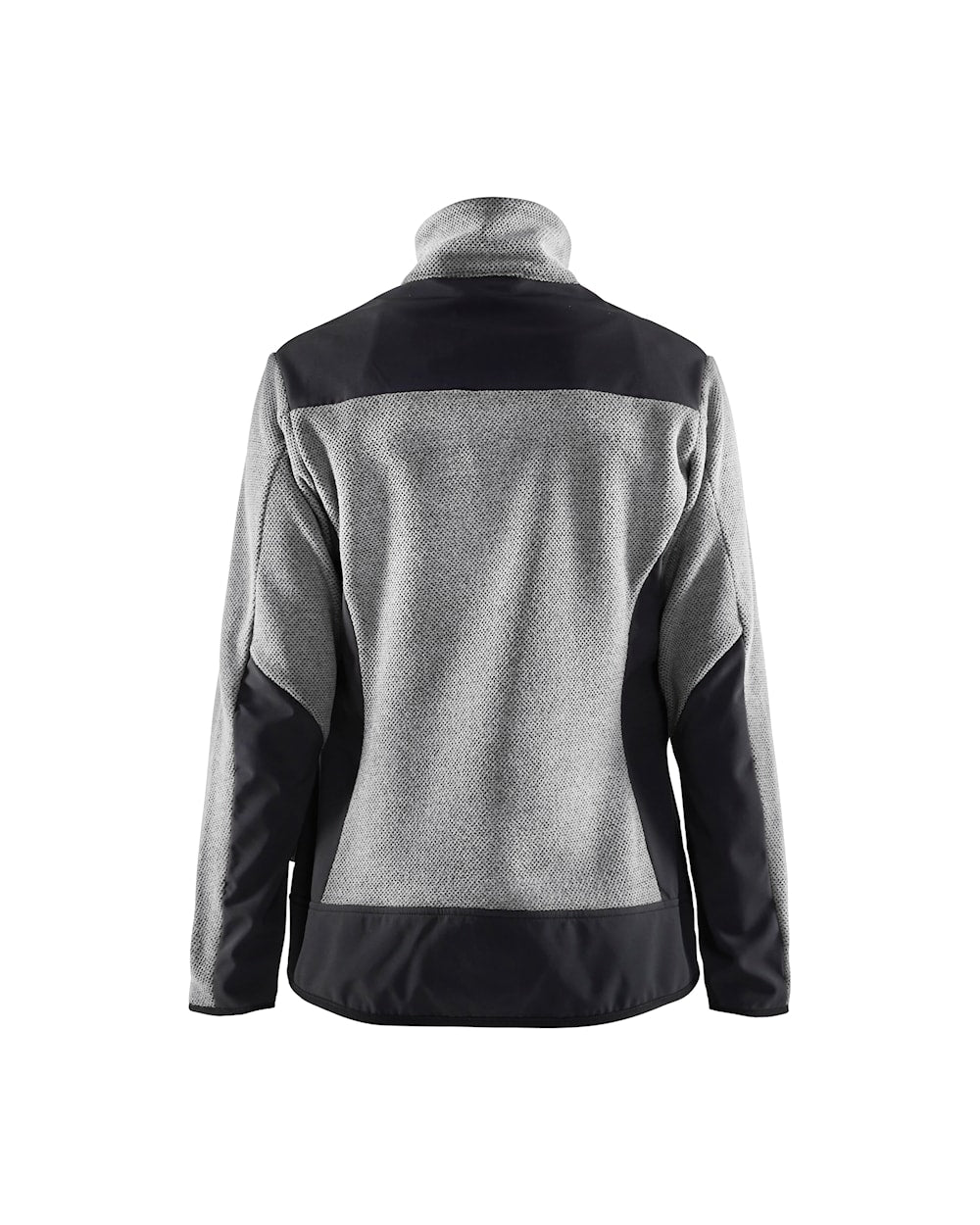 Blaklader Women's Knitted Jacket with Softshell 5943 #colour_grey-melange-black