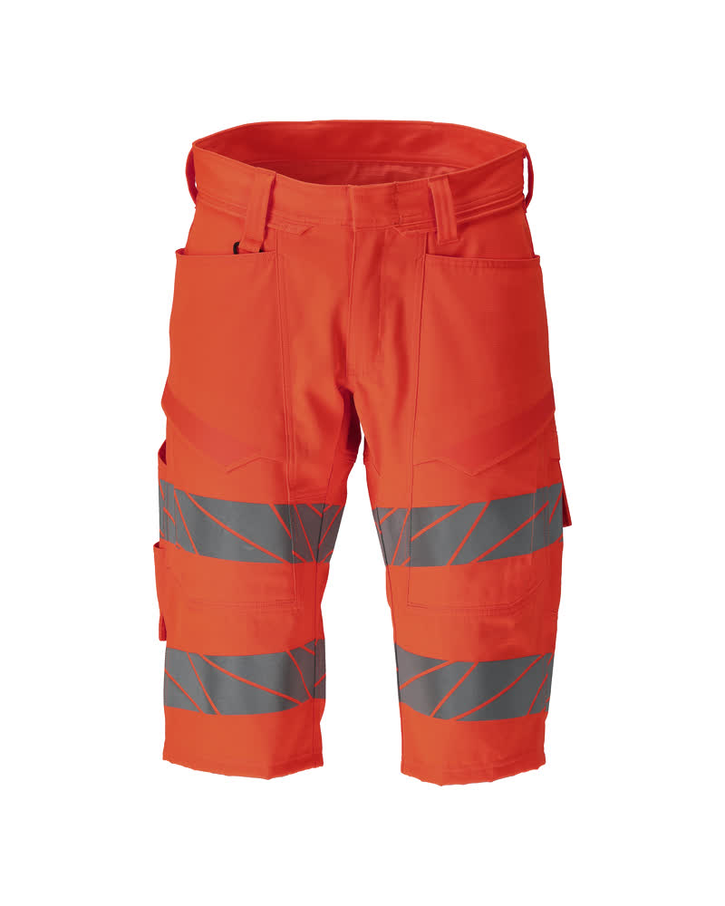 MASCOT Accelerate Safe Shorts 25049 â€“ Hi-Vis Stretch Work Shorts