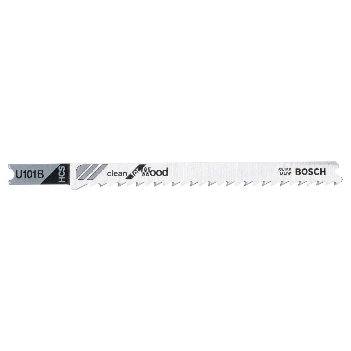 Bosch Professional Jigsaw Blade U101B for Clean Wood Cutting