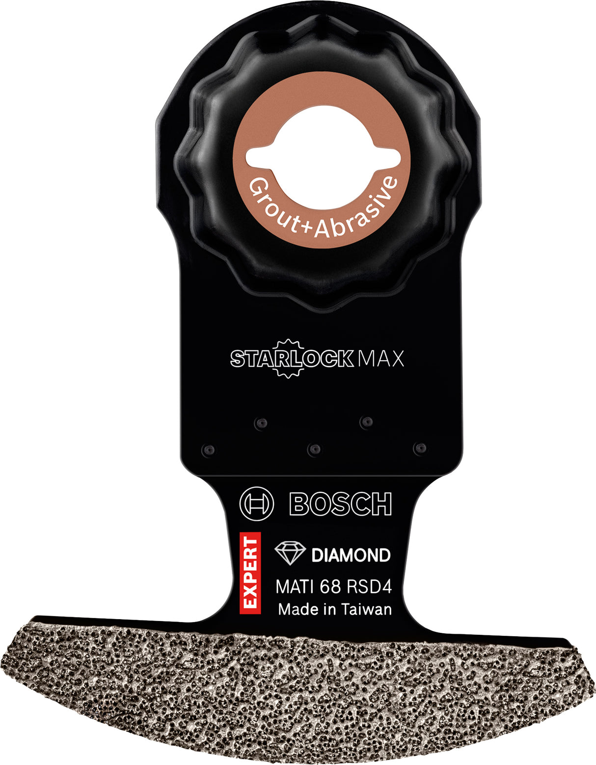 Bosch Professional StarlockMax Diamond Semi-Segment Grout & Abrasive MATI68RSD4 - 1 Piece