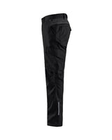 Blaklader Industry Trousers Stretch 1444 - Black/Dark grey #colour_black-dark-grey