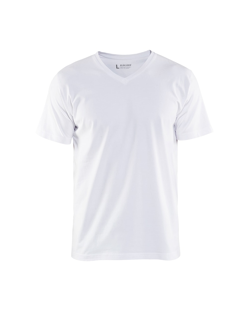 Blaklader T-Shirt, V-Neck 3360 #colour_white