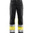 Blaklader Women's Hi-Vis Trousers with Stretch 7161 #colour_black-hi-vis-yellow