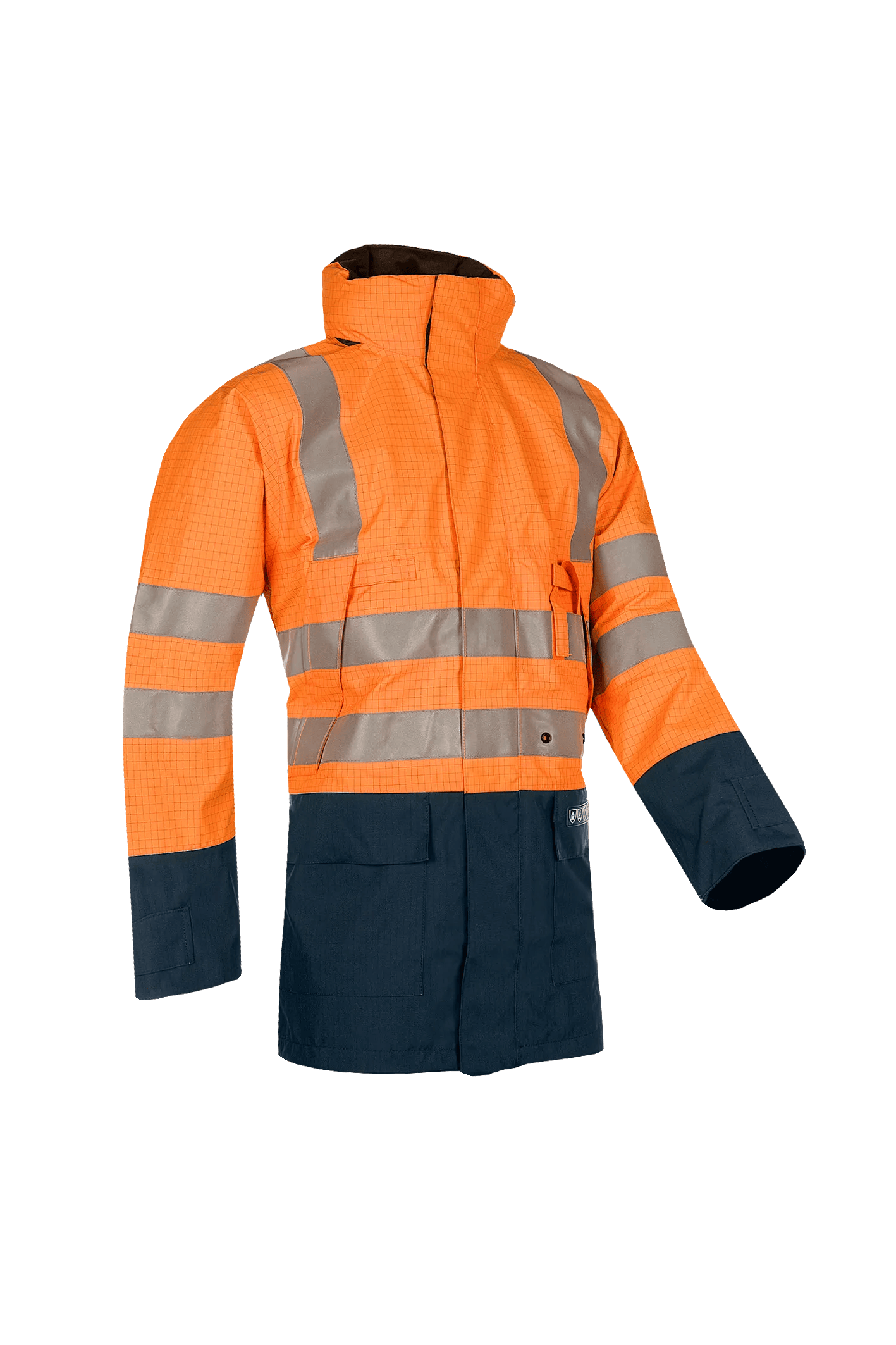 Sioen Winseler Flame Retardant Anti-Static Hi-Vis Rain Jacket