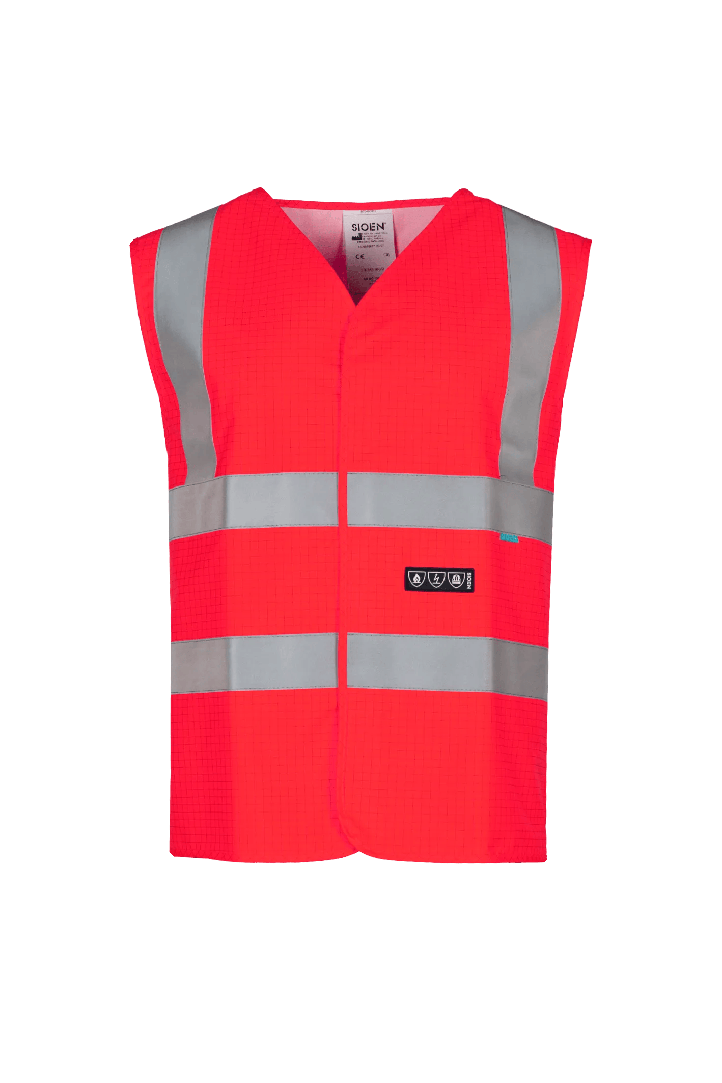 Sioen Hellisan Flame Retardant Anti-Static Hi-Vis Waistcoat
