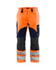 Blaklader Multinorm Inherent Trousers 1588 #colour_orange-navy-blue