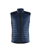 Blaklader Vest Warm-Lined 3863 #colour_dark-navy-blue