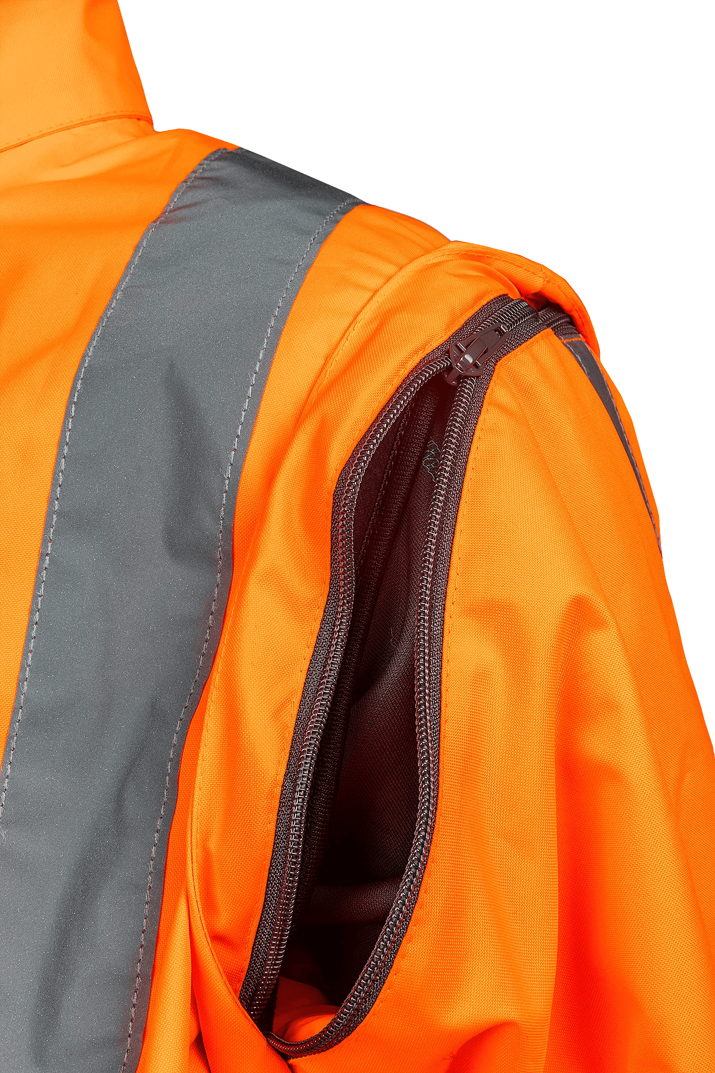 Sioen Diezel Hi-Vis Bomber Jacket With Detachable Sleeves (Rws)