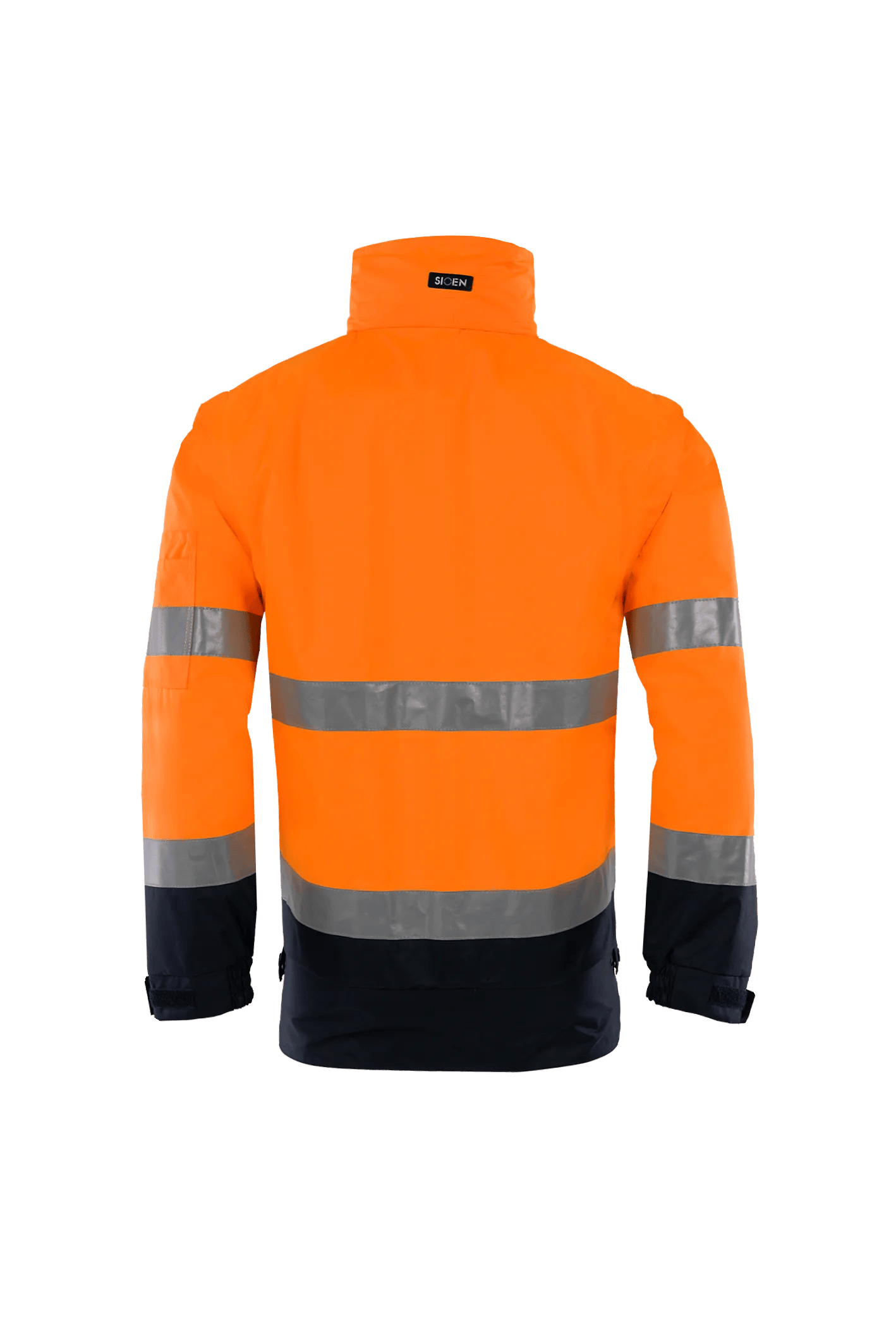 Sioen Campbell Hi-Vis Winter Bomber Jacket With Detachable Sleeves