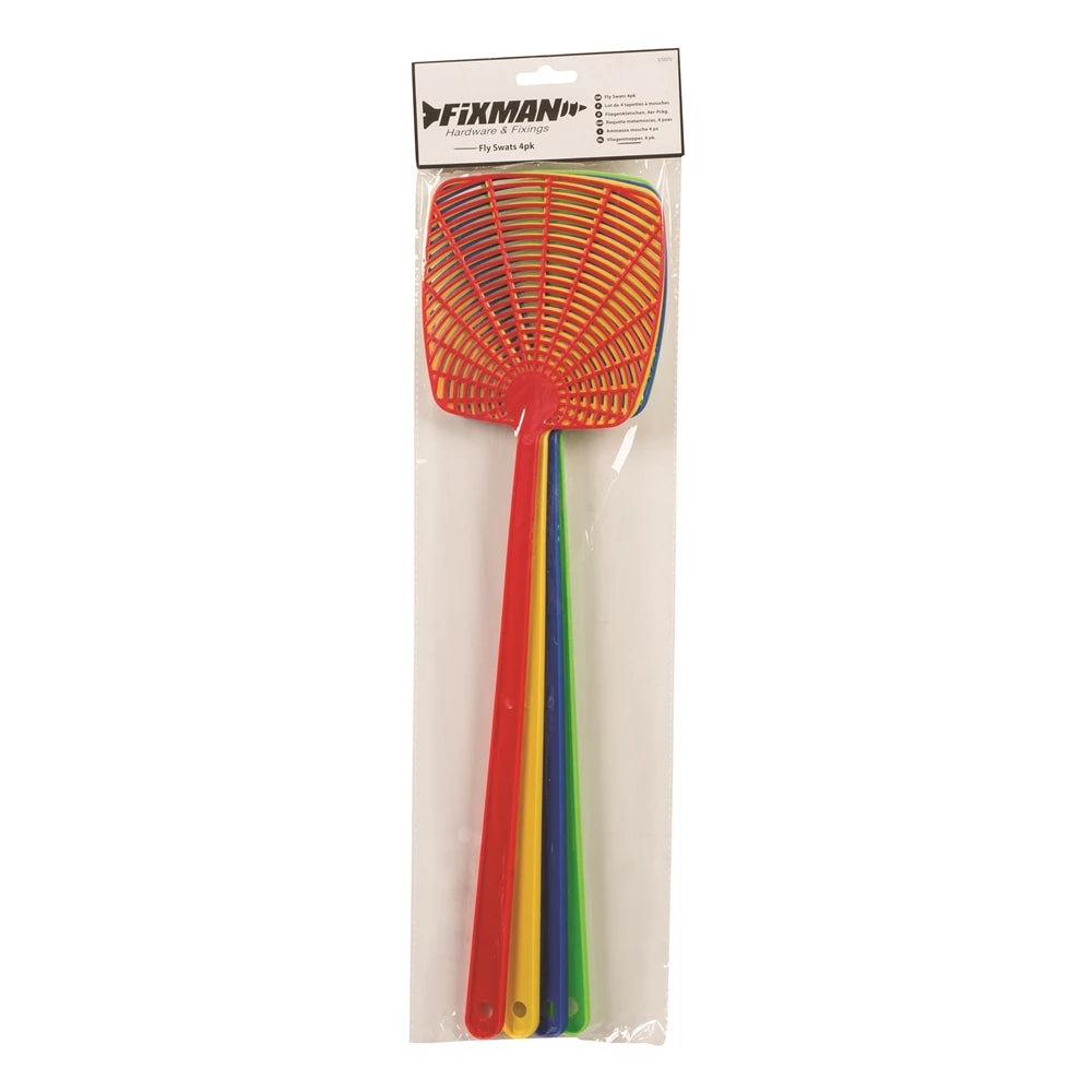 Fixman Fly Swats 4Pk