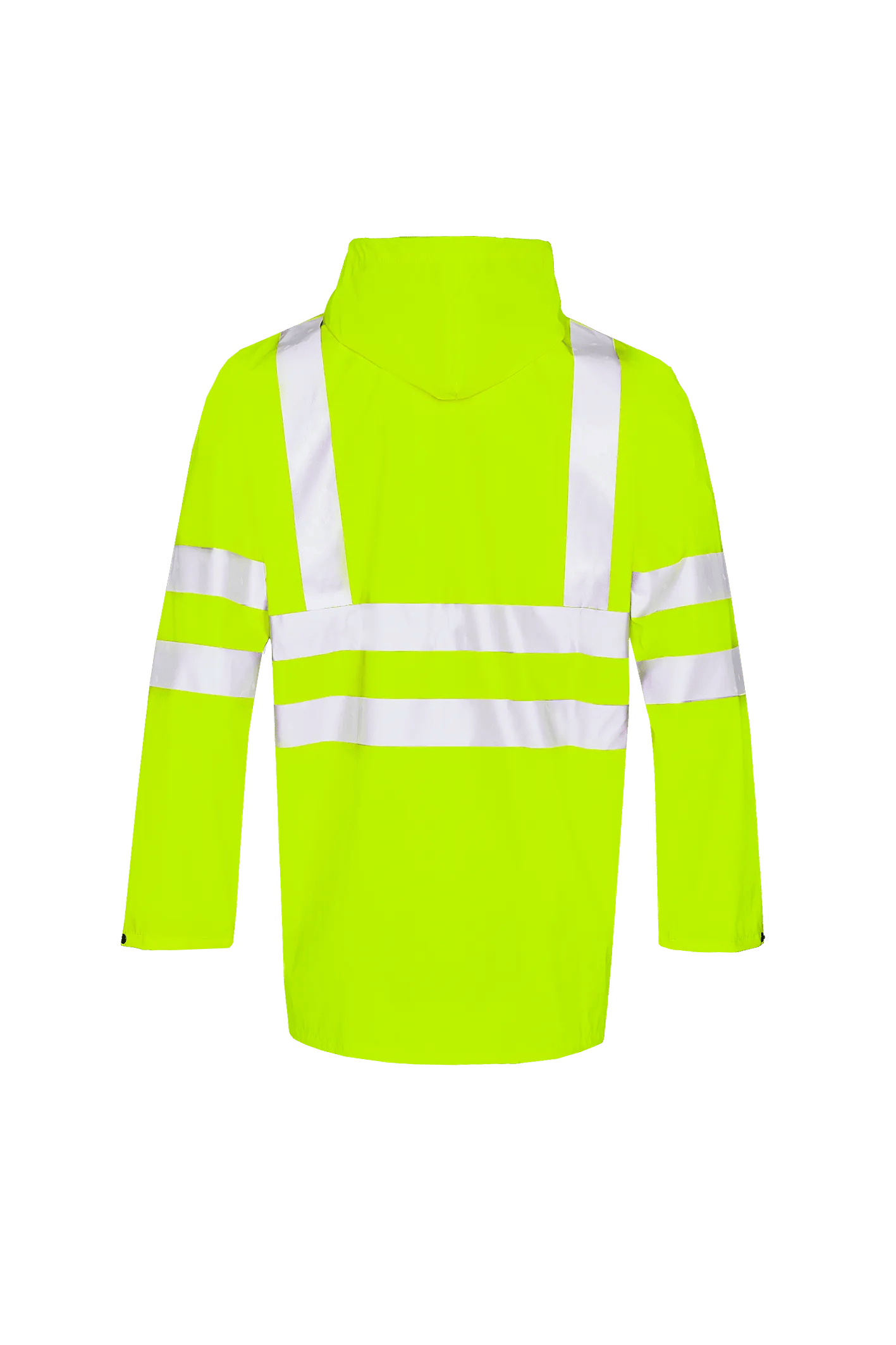 Sioen Eshton Hi-Vis Rain Jacket With Fixed Hood