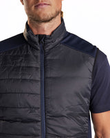 Blaklader Vest Warm-Lined 3863 #colour_black-dark-navy-blue