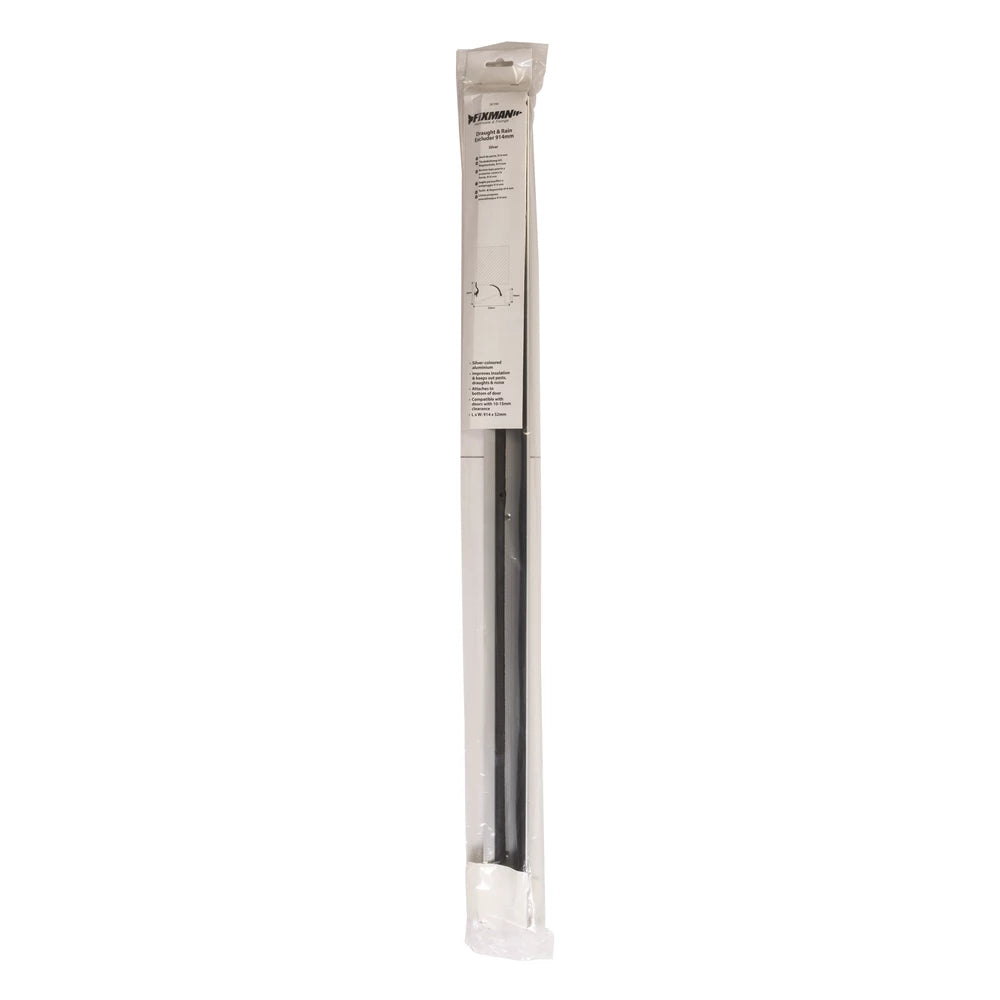 Fixman Draught & Rain Excluder 914mm - Silver