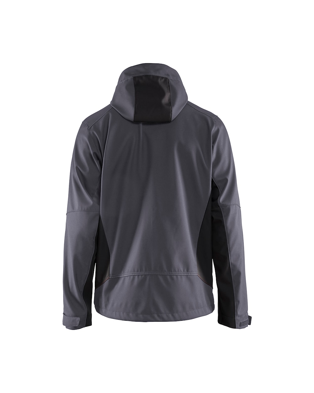 Blaklader Softshell Jacket with Hood 4753 #colour_mid-grey-black