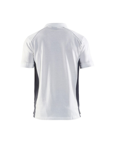 Blaklader Polo Shirt 3324 #colour_white-grey