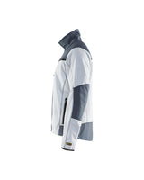 Blaklader Windproof Fleece Jacket 4955 #colour_white-grey