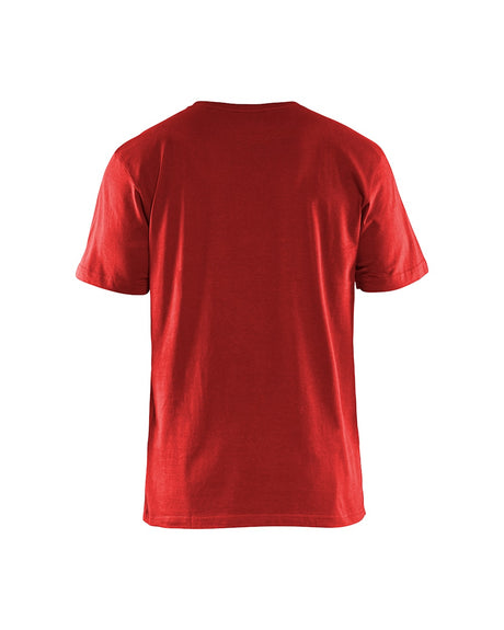 Blaklader T-Shirt 5 Pack 3325 #colour_red