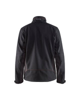 Blaklader Softshell Jacket 4950 #colour_black-red