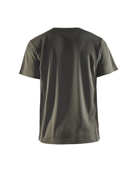 Blaklader T-Shirt Uv-Protection 3323 #colour_army-green