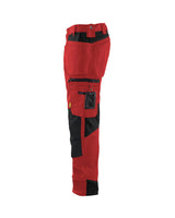 Blaklader Craftsman Trousers 1555 - Red/Black